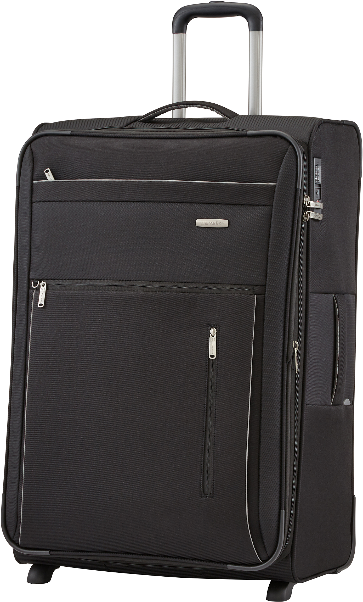 Чемодан Travelite CAPRI/Black на 2 колесах L exp. (116/131л,3,4кг) (49x74x32/36см) TL089809-00
Чемодан Travelite CAPRI/Black на 2 колесах L exp. (116/131л,3,4кг) (49x74x32/36см) TL089809-00