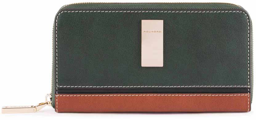 Портмоне Piquadro DAFNE/Green-Tobacco верт. на молнии с RFID защитой (19x10x2,5) PD1515DFR_VECU
Портмоне Piquadro DAFNE/Green-Tobacco верт. на молнии с RFID защитой (19x10x2,5) PD1515DFR_VECU