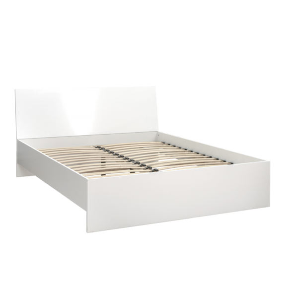 Двуспальная кровать Прима Нью из ДСП 160х200 белый Embawood
Двуспальная кровать Прима Нью из ДСП 160х200 белый Embawood