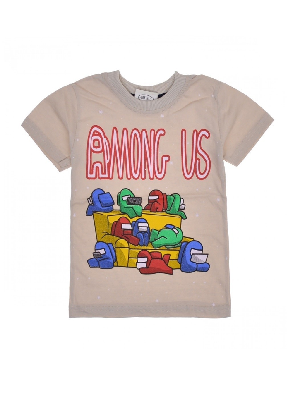 Футболка детям 3-4 года с персонажами игры Among Us 98-104 светло-серая (FUT-28-04)
Футболка детям 3-4 года с персонажами игры Among Us 98-104 светло-серая (FUT-28-04)
