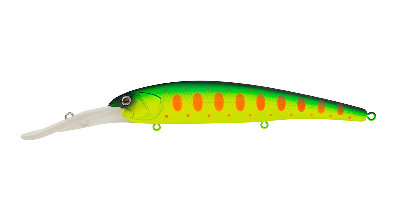 Воблер Минноу Strike Pro Hooligan Deep Diver 120, 120 мм, 20,9 гр, Загл. 6,0м.-8,0м., Плавающий, цве (128531)
Воблер Минноу Strike Pro Hooligan Deep Diver 120, 120 мм, 20,9 гр, Загл. 6,0м.-8,0м., Плавающий, цве (128531)