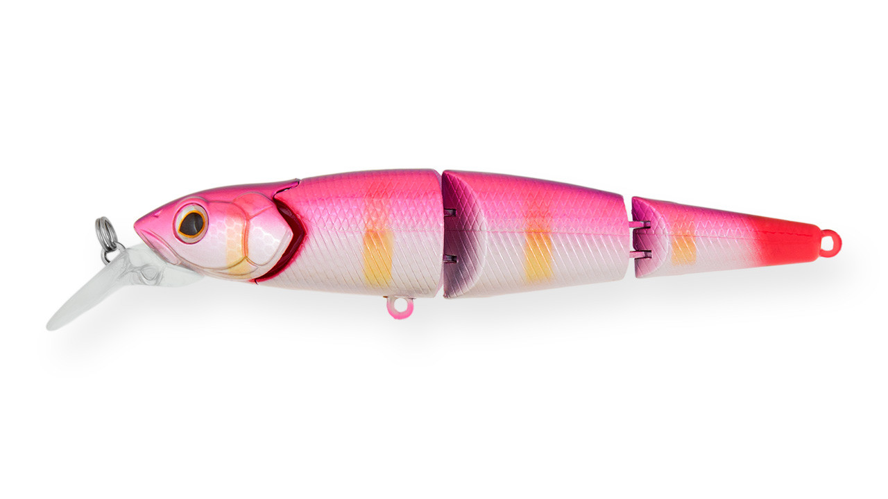 Воблер Strike Pro Flying Fish Joint 110 тонущий трехсоставной 11,2см 19,5гр Загл. 1,7-3,0м#A166E (66340)
Воблер Strike Pro Flying Fish Joint 110 тонущий трехсоставной 11,2см 19,5гр Загл. 1,7-3,0м#A166E (66340)