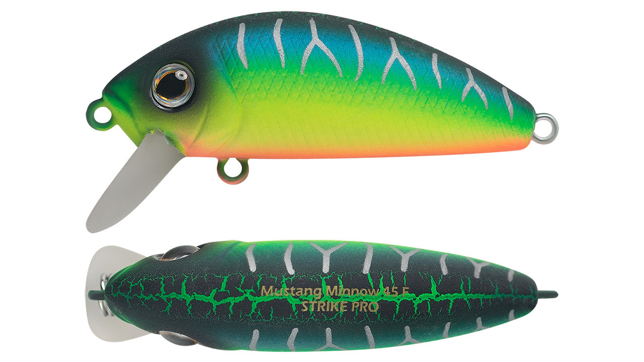 Воблер Strike Pro Mustang Minnow 45 плавающий 4,5см 4,5гр Загл. 0,2м -0,5м#A223S-RP (89494)
Воблер Strike Pro Mustang Minnow 45 плавающий 4,5см 4,5гр Загл. 0,2м -0,5м#A223S-RP (89494)