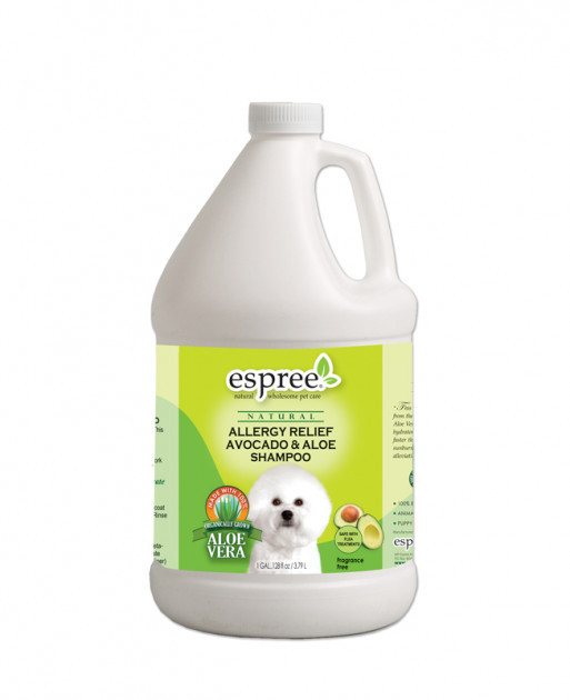 Шампунь для чувствительной кожи с маслом авокадо и алое вера Allergy Relief Avocado & Aloe Dog Shampoo 3,79 л Espree BGL-ES-20
Шампунь для чувствительной кожи с маслом авокадо и алое вера Allergy Relief Avocado & Aloe Dog Shampoo 3,79 л Espree BGL-ES-20