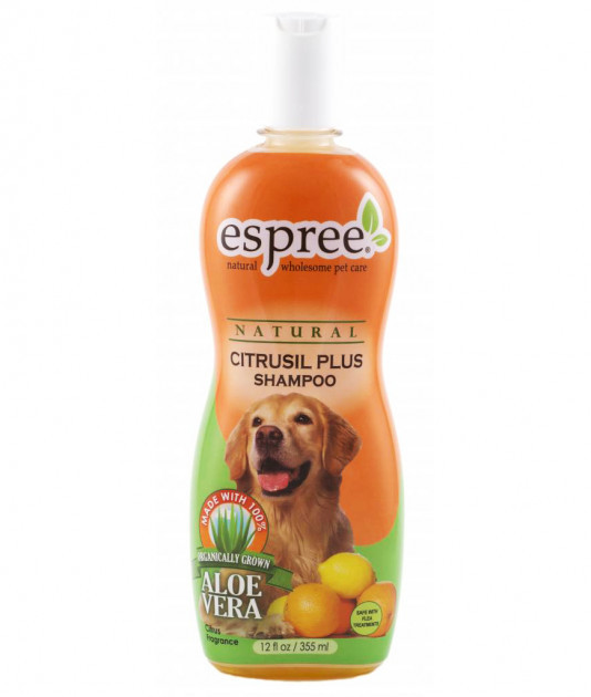 Цитрусовый шампунь для собак глубокая очистка Citrusil Plus Shampoo 355 мл Espree BGL-ES-53
Цитрусовый шампунь для собак глубокая очистка Citrusil Plus Shampoo 355 мл Espree BGL-ES-53