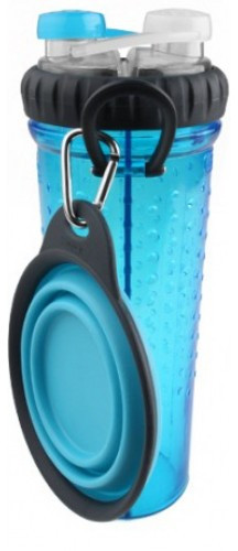 Бутылка двойная под жидкость со складной миской Dexas H-DuO™ w/Companion Cup Голубой (0084297307219)
Бутылка двойная под жидкость со складной миской Dexas H-DuO™ w/Companion Cup Голубой (0084297307219)