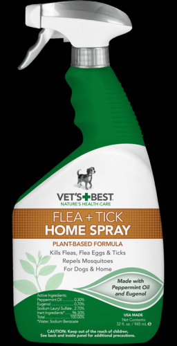 Универсальный спрей от блох и клещей Vet's Best Flea + Tick Home Spray 945 мл (0031658103485)
Универсальный спрей от блох и клещей Vet's Best Flea + Tick Home Spray 945 мл (0031658103485)