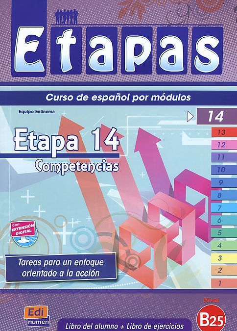 Etapas: Etapa 14 (B2.5): Competencias: Libro Del Alumno / Ejercicios (+ CD-ROM)
Etapas: Etapa 14 (B2.5): Competencias: Libro Del Alumno / Ejercicios (+ CD-ROM)