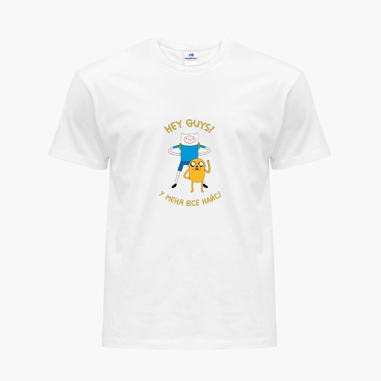Детская футболка Время Приключений Финн и Джейк пес (Adventure Time Finn & Jake the dog) (9224-1579) 146-152 см Хлопок Белый
Детская футболка Время Приключений Финн и Джейк пес (Adventure Time Finn & Jake the dog) (9224-1579) 146-152 см Хлопок Белый