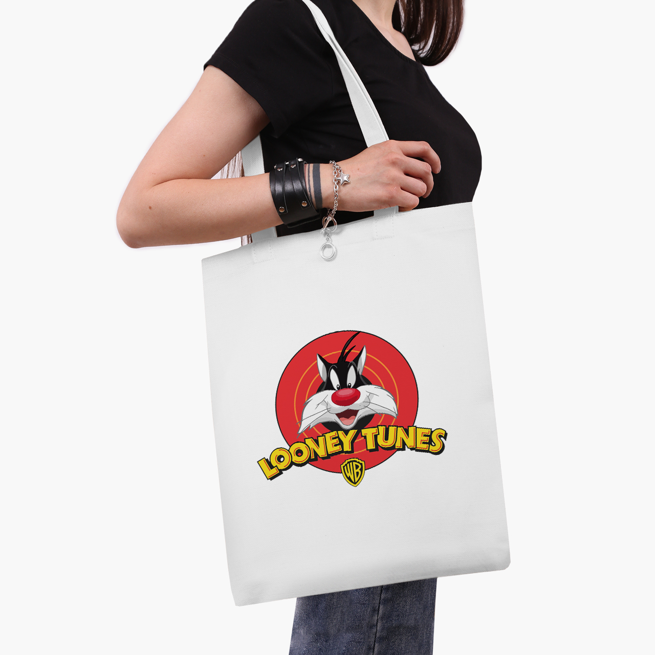 Эко сумка шоппер Луни Тюнз Кот Сильвестр (Looney Tunes Sylvester the Cat) (9227-2877) 41x35 см Белый
Эко сумка шоппер Луни Тюнз Кот Сильвестр (Looney Tunes Sylvester the Cat) (9227-2877) 41x35 см Белый