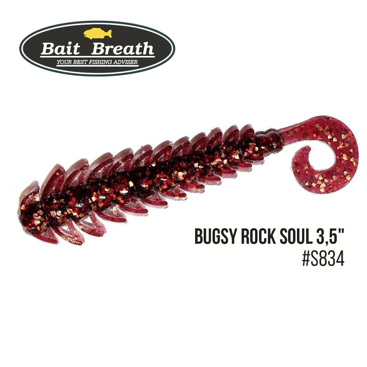 Приманка Bait Breath BUGSY 3,5'' Rock Soul (10 шт.) (S834 colablueparl/gold・aplicot)
Приманка Bait Breath BUGSY 3,5'' Rock Soul (10 шт.) (S834 colablueparl/gold・aplicot)