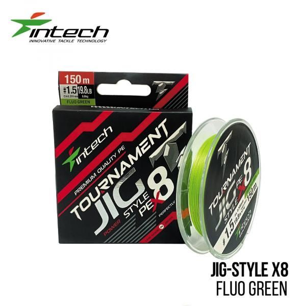 Шнур плетеный Intech Tournament Jig Style PE X8 Lime Green 150m (1.0 (14.7lb / 6.7kg))
Шнур плетеный Intech Tournament Jig Style PE X8 Lime Green 150m (1.0 (14.7lb / 6.7kg))