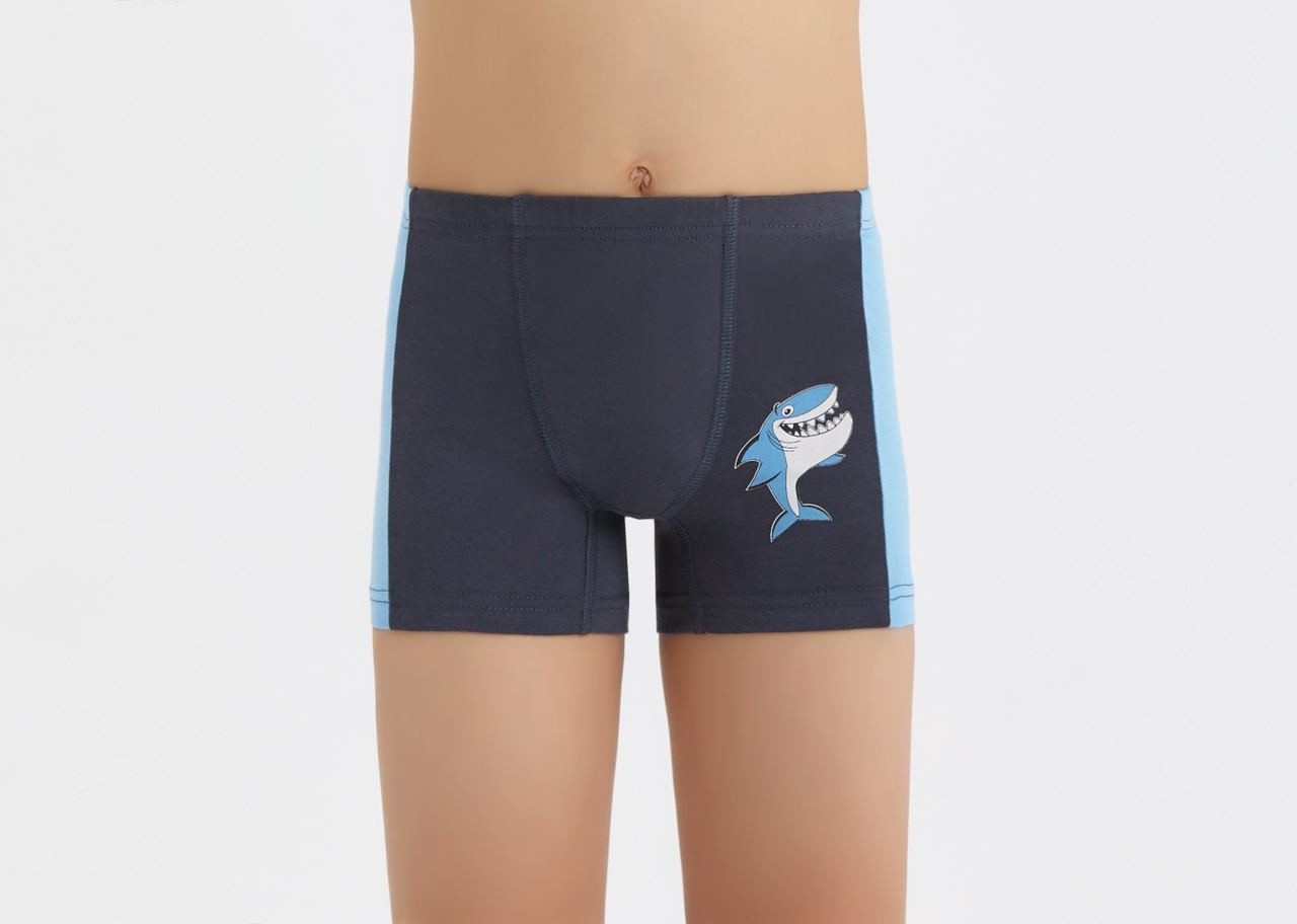 Детские трусы боксеры для мальчиков Baykar Турция трусики шортики боксерки с акуой 7 - 8 лет р 3 122-128 см черные 3656
Детские трусы боксеры для мальчиков Baykar Турция трусики шортики боксерки с акуой 7 - 8 лет р 3 122-128 см черные 3656