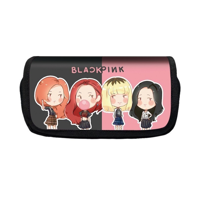 Пенал школьный модный дле мейкапа KPOP Blackpink Anime КПОП Блекпинк Анимэ с принтом черный 200*100*75 мм для девочек
Пенал школьный модный дле мейкапа KPOP Blackpink Anime КПОП Блекпинк Анимэ с принтом черный 200*100*75 мм для девочек