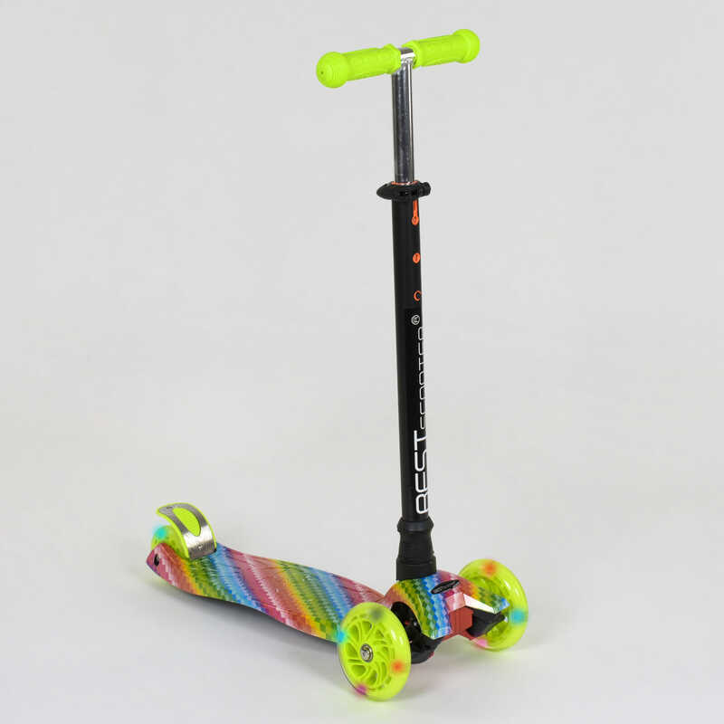 Самокат трехколесный MAXI "Best Scooter" пластмассовый, трубка руля алюминиевая Light green/Black (83273)
Самокат трехколесный MAXI "Best Scooter" пластмассовый, трубка руля алюминиевая Light green/Black (83273)