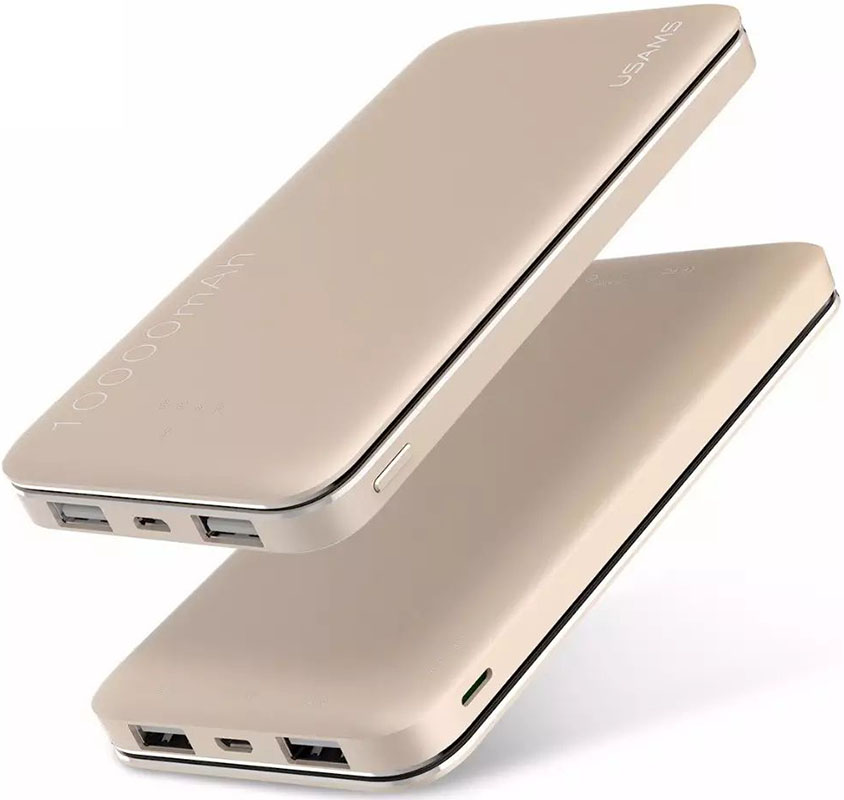 Портативная батарея 10000 mAh Usams US-CD13 Metal Power Bank LESU Series Gold
Портативная батарея 10000 mAh Usams US-CD13 Metal Power Bank LESU Series Gold