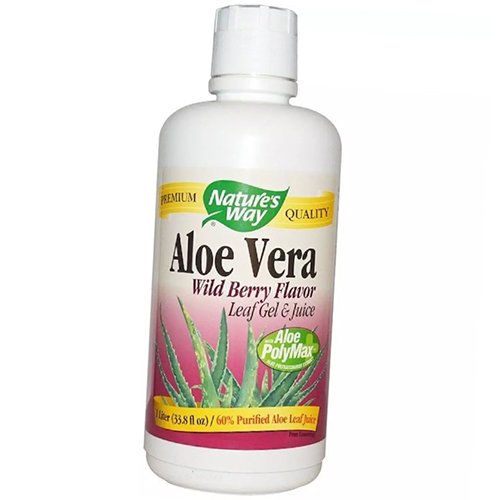 Гель и сок из листьев алоэ вера, Aloe Vera Leaf Gel & Juice, Nature's Way 1000мл Лесная ягода (71344076)
Гель и сок из листьев алоэ вера, Aloe Vera Leaf Gel & Juice, Nature's Way 1000мл Лесная ягода (71344076)