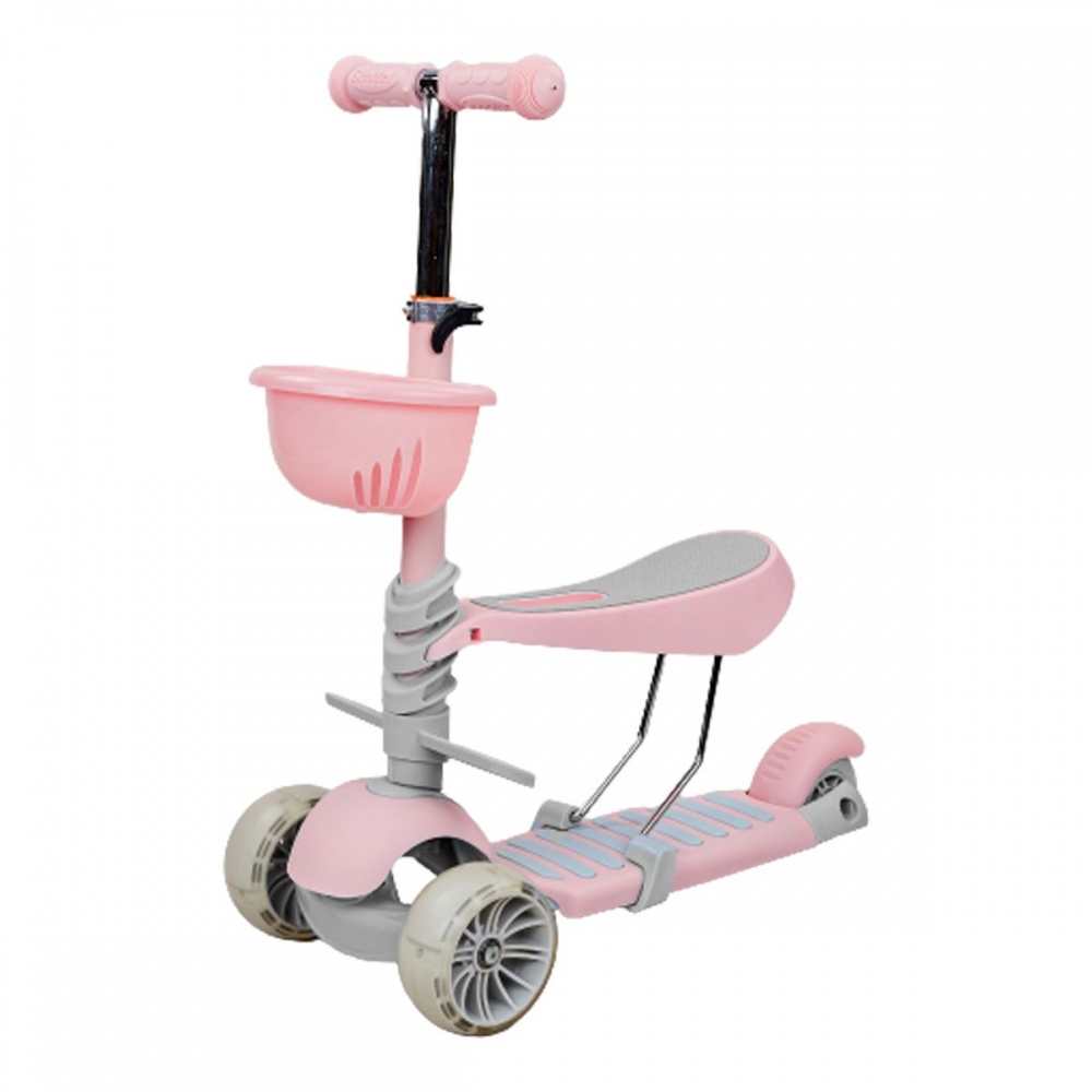 Самокат - беговел 2 в 1 Baby Tilly Galaktika GS-0077 пластмассовый, светящиеся колеса, розовый
Самокат - беговел 2 в 1 Baby Tilly Galaktika GS-0077 пластмассовый, светящиеся колеса, розовый