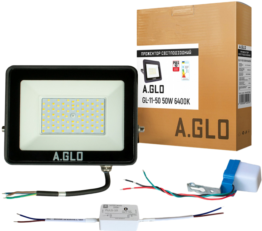 Прожектор светодиодный A.GLO 50W 6400K GL-11-50 + Предохранитель ЕВРОСВЕТ 100 Вт PULS-10 + Сумеречный датчик ЕВРОСВЕТ SF-01 10A (57200)
Прожектор светодиодный A.GLO 50W 6400K GL-11-50 + Предохранитель ЕВРОСВЕТ 100 Вт PULS-10 + Сумеречный датчик ЕВРОСВЕТ SF-01 10A (57200)