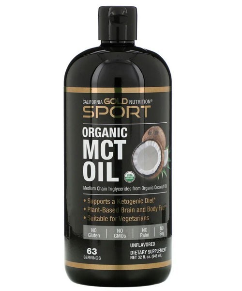Органическое масло MCT California Gold Nutrition со среднецепочечными триглицеридами 946 мл
Органическое масло MCT California Gold Nutrition со среднецепочечными триглицеридами 946 мл
