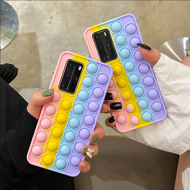 Чехол силиконовый попит Destin для Samsung Galaxy S20 Plus цветной с функцией антистресc Pop It
Чехол силиконовый попит Destin для Samsung Galaxy S20 Plus цветной с функцией антистресc Pop It