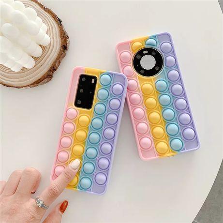 Чехол силиконовый попит Destin для Samsung Galaxy S21 цветной с функцией антистресc Pop It
Чехол силиконовый попит Destin для Samsung Galaxy S21 цветной с функцией антистресc Pop It