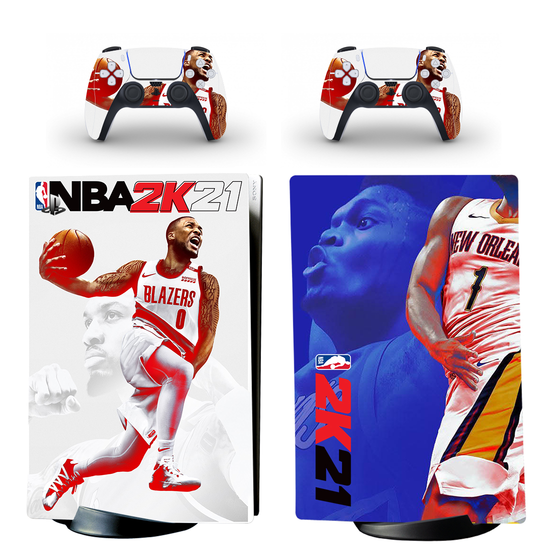 Виниловые наклейки на PS5 Digital Edition и геймпад DualSense NBA 2K21 Sony PlayStation 5 игровая консоль Skin (PV5014)
Виниловые наклейки на PS5 Digital Edition и геймпад DualSense NBA 2K21 Sony PlayStation 5 игровая консоль Skin (PV5014)