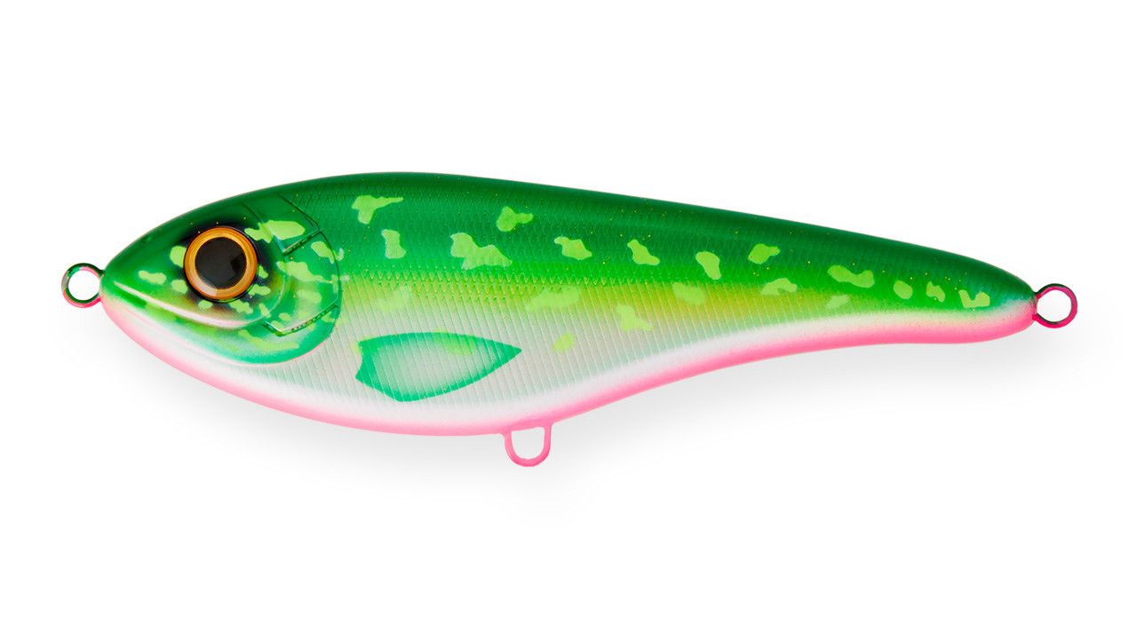 Воблер Джеркбейт Strike Pro Buster Jerk Sinking, 150 мм, 75 гр, Загл. 0,5м.-4,0м., Тонущий, цвет: AC450F Malaren, WOLF COLOR, (EG-048#AC450F) (82831)
Воблер Джеркбейт Strike Pro Buster Jerk Sinking, 150 мм, 75 гр, Загл. 0,5м.-4,0м., Тонущий, цвет: AC450F Malaren, WOLF COLOR, (EG-048#AC450F) (82831)