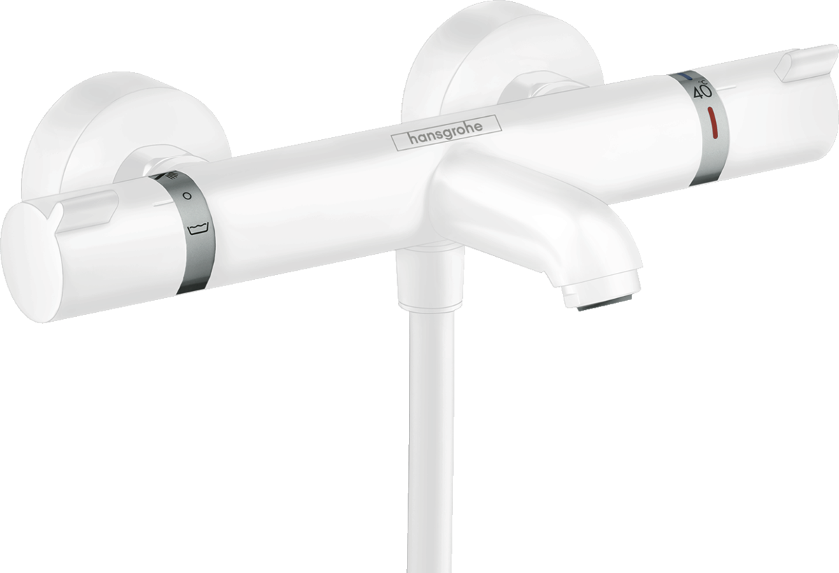 Змішувач Hansgrohe з термостатом для ванни Ecostat Comfort Matt White (13114700)
Змішувач Hansgrohe з термостатом для ванни Ecostat Comfort Matt White (13114700)