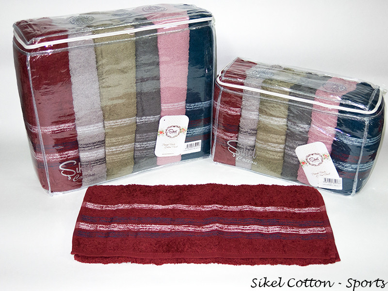 Набор полотенец для лица Sikel Cotton Sports 50*90 см махровые банные 6шт арт.ts-6001448
Набор полотенец для лица Sikel Cotton Sports 50*90 см махровые банные 6шт арт.ts-6001448