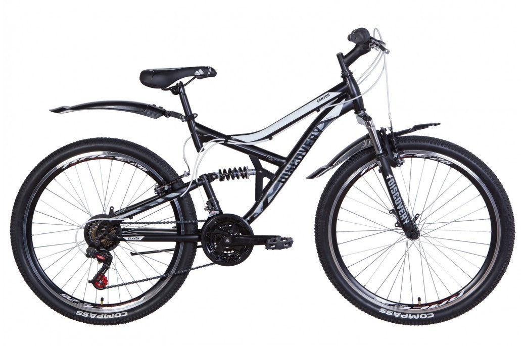 Велосипед ST 26" Discovery CANYON AM2 DD рама-17,5" черно-белый с серым (м) с крылом Pl 2021
Велосипед ST 26" Discovery CANYON AM2 DD рама-17,5" черно-белый с серым (м) с крылом Pl 2021