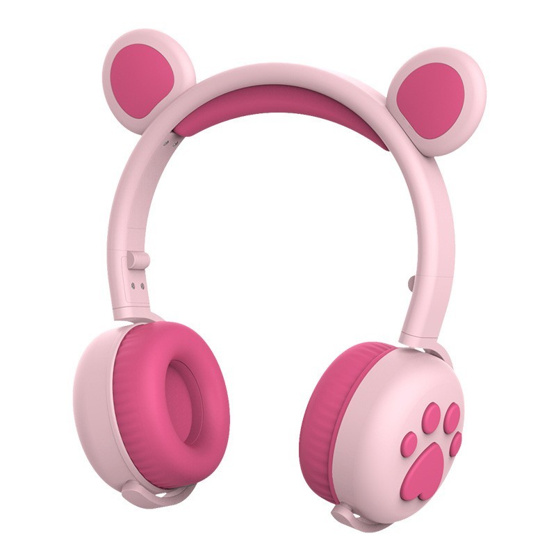Беспроводные наушники HELLO BEAR ВК5 детские Красно-розовые с LED подсветкой и ушками
Беспроводные наушники HELLO BEAR ВК5 детские Красно-розовые с LED подсветкой и ушками