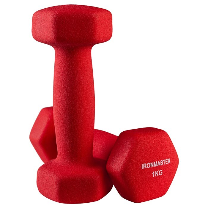 Гантели для фитнеса IronMaster (2шт по 1кг) с неопреновым покрытием TA-8241 красный
Гантели для фитнеса IronMaster (2шт по 1кг) с неопреновым покрытием TA-8241 красный