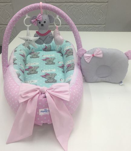 Кокон гнездышко для новорожденных Happy Luna Мишка 3 с держателем для игрушек и ортопедической подушкой 0151
Кокон гнездышко для новорожденных Happy Luna Мишка 3 с держателем для игрушек и ортопедической подушкой 0151