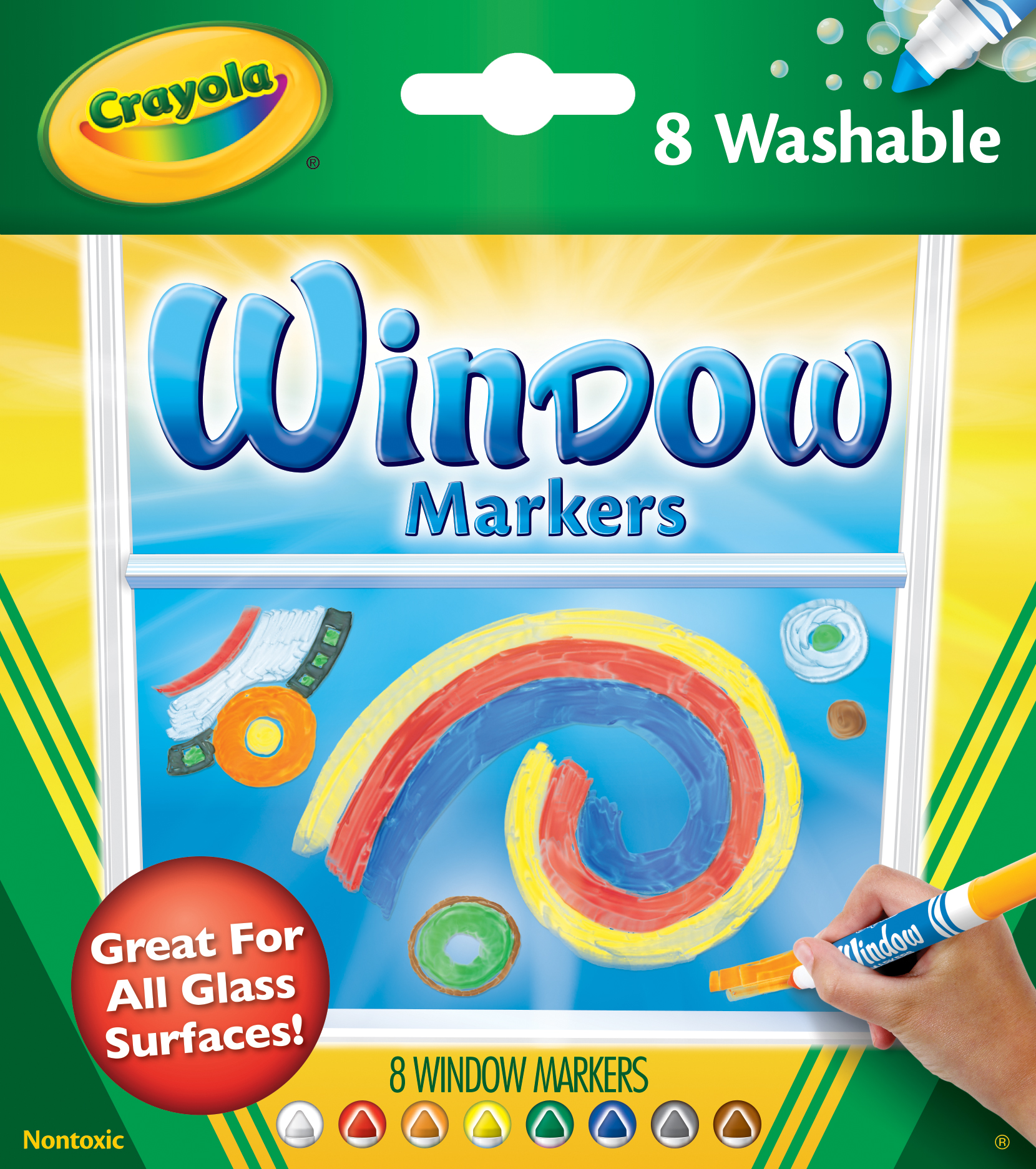 Набор фломастеров Crayola Washable для рисования на стекле 8 шт (256344.024) (0071662081652)
Набор фломастеров Crayola Washable для рисования на стекле 8 шт (256344.024) (0071662081652)