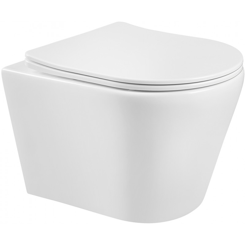 Унитаз подвесной Mexen Rico RIMLESS WC48 48x36x35 см белый (30720100) + кришка SLIM LENA RICO SOFIA CARMEN (39030100)
Унитаз подвесной Mexen Rico RIMLESS WC48 48x36x35 см белый (30720100) + кришка SLIM LENA RICO SOFIA CARMEN (39030100)