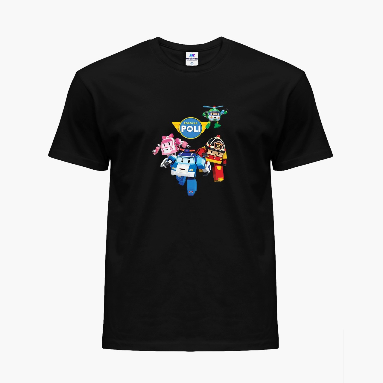 Детская футболка Робокар Поли (Robocar Poli) (25186-1618) 104-110 см Хлопок Черный
Детская футболка Робокар Поли (Robocar Poli) (25186-1618) 104-110 см Хлопок Черный