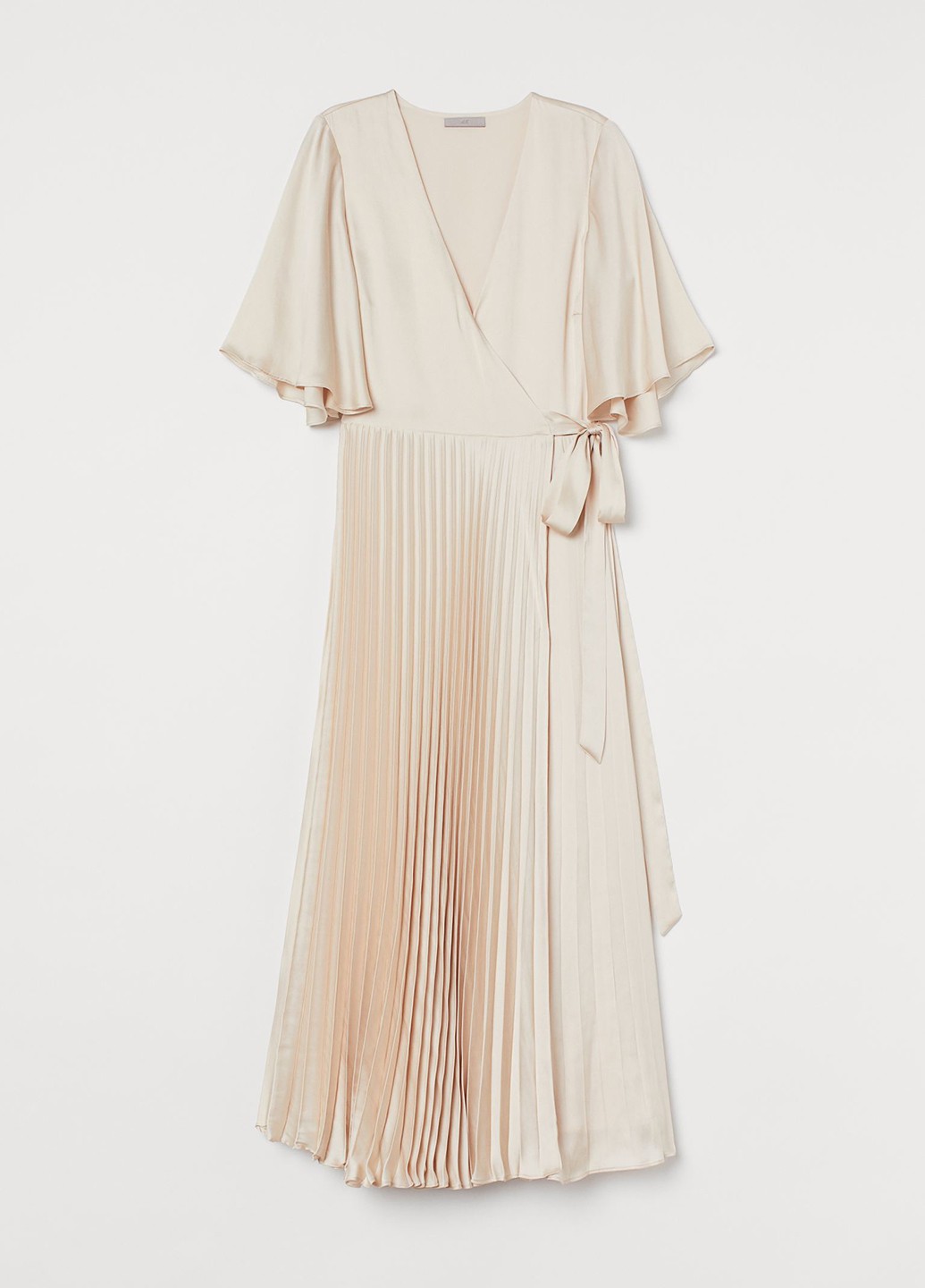 Кежуал платье на запахе H&M Однотонное 44 Бежевое
Кежуал платье на запахе H&M Однотонное 44 Бежевое