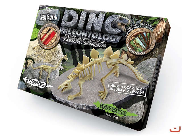 Набор для проведения раскопок DINO PALEONTOLOGY Стегозавр DP-01-01 Dankotoys (DP-01-01,02,0) (101184)
Набор для проведения раскопок DINO PALEONTOLOGY Стегозавр DP-01-01 Dankotoys (DP-01-01,02,0) (101184)