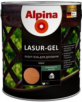 ALPINA LASUR-GEL тонкослойная лазурь для защиты деревянных фасадов - РЯБИНА 2,5л.
ALPINA LASUR-GEL тонкослойная лазурь для защиты деревянных фасадов - РЯБИНА 2,5л.