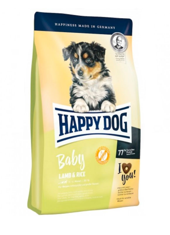 Сухой безглютеновый корм Happy Dog Baby Lamb & Rice для щенков средних и крупных пород 18 кг
Сухой безглютеновый корм Happy Dog Baby Lamb & Rice для щенков средних и крупных пород 18 кг