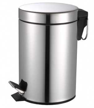 Ведро мусорное с педалью 3л матовое 
Ведро мусорное с педалью 3л матовое