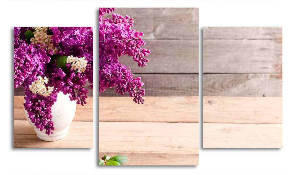 Модульная картина LaPrint Сирень в вазе 200x117 см
Модульная картина LaPrint Сирень в вазе 200x117 см