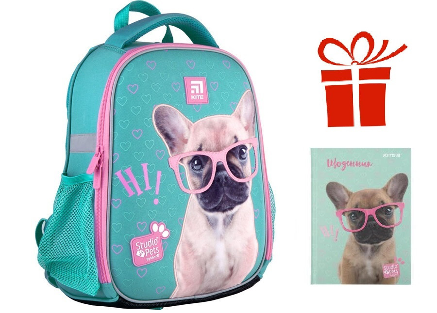 Рюкзак школьный каркасный Kite КІТЕ Education Studio Pets SP21-555S-1 + Дневник школьний Studio Pets в подарок
Рюкзак школьный каркасный Kite КІТЕ Education Studio Pets SP21-555S-1 + Дневник школьний Studio Pets в подарок