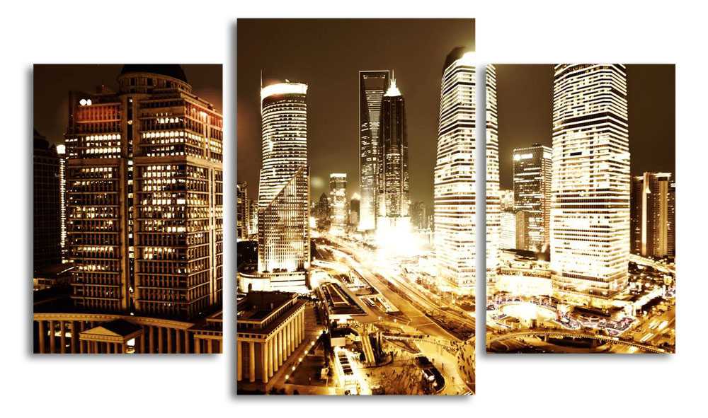 Модульная картина LaPrint Мегаполис 200x117 см
Модульная картина LaPrint Мегаполис 200x117 см
