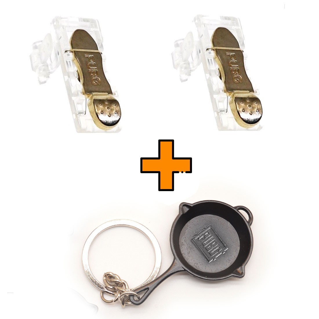 Игровые контроллеры Marpiel M25 Gold (геймпад триггеры курки для смартфона для PUBG) + сковородка
Игровые контроллеры Marpiel M25 Gold (геймпад триггеры курки для смартфона для PUBG) + сковородка