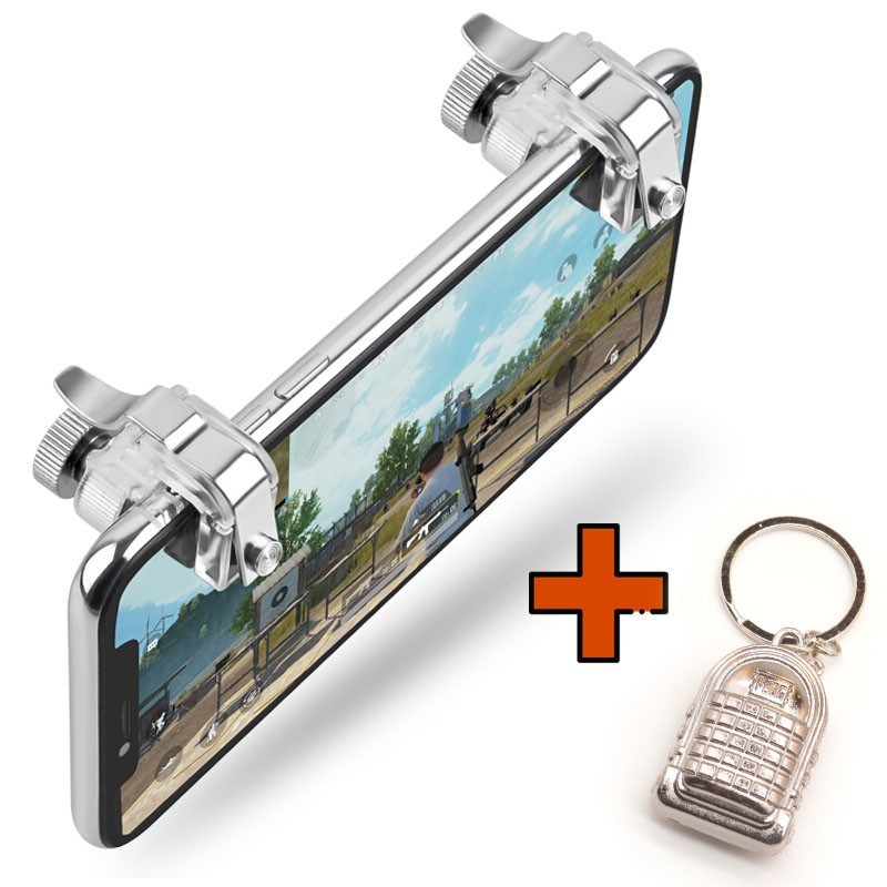 Игровые контроллеры Marpiel R11 (геймпад триггеры курки для смартфона для PUBG) + рюкзак 3 уровня
Игровые контроллеры Marpiel R11 (геймпад триггеры курки для смартфона для PUBG) + рюкзак 3 уровня