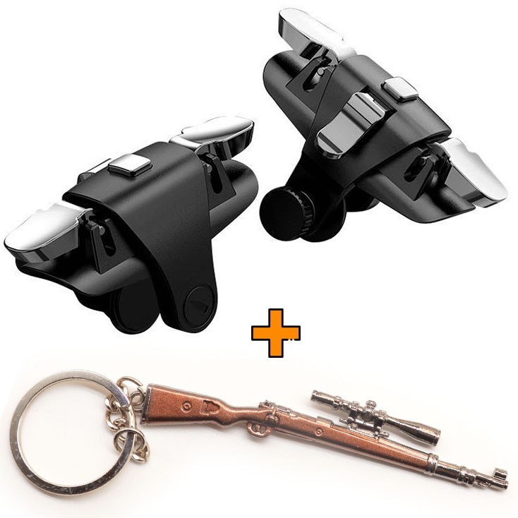 Игровые контроллеры Marpiel C10 (геймпад триггеры курки для смартфона для PUBG) + Kar98k
Игровые контроллеры Marpiel C10 (геймпад триггеры курки для смартфона для PUBG) + Kar98k