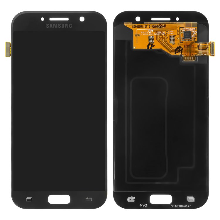 Дисплей для Samsung GH97-19733A A520F Galaxy A5 (2017) с сенсором черный сервисный
Дисплей для Samsung GH97-19733A A520F Galaxy A5 (2017) с сенсором черный сервисный