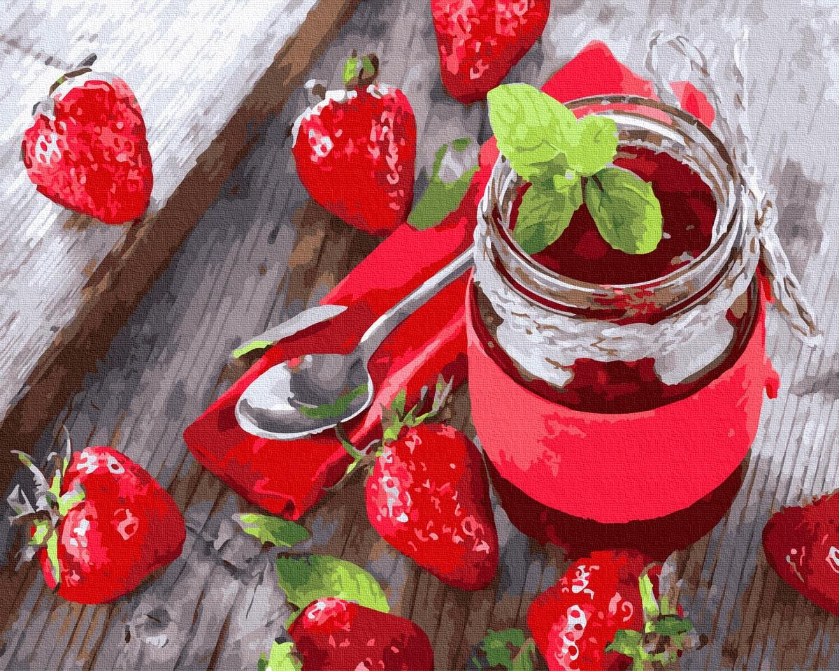 Картина по номерам "Клубничный джем" BrushMe холст на подрамнике 40x50см GX30728
Картина по номерам "Клубничный джем" BrushMe холст на подрамнике 40x50см GX30728